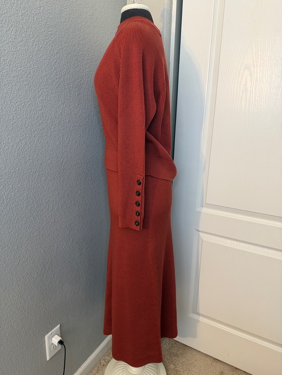 Sezane Sami Jumper and Naelle Skirt Set Sienna Size Large - Picture 5 of 14